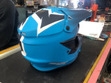 Moose Racing F.I. Helmet Agroid Blue 0110-6708 xl