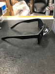 Sunglasses Matte black Anti-Frog Smoked lenses Capone