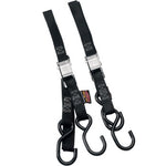 Emgo Motorcycle Tie Downs Nylon Heavy duty Large hooks Pair