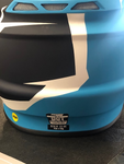 Moose Racing F.I. Helmet Agroid Blue 0110-6708 xl