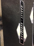OEM Harley Davidson Gas Tank Emblems Badges 1963-65 panhead FLH Pair new!
