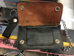 Harley Davidson wallet leather with chain