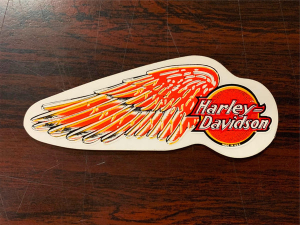 3 LOT HARLEY DAVIDSON B&S GOLD WING SM DECALS STICKERS 3.25 X 1 7/8  (INSIDE)NEW 