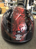 Vagrant Helmet Red Catrina Black 0103-1313 xs