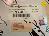 Scorpion Oval Slip-on Exhaust Stainless Steel '09-up Suzuki GSXR1000  763427
