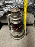 vtg antique 1923 Dietz No.2 D-lite railroad lantern red glass d-lite globe rare