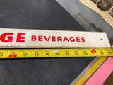 Antique Door Push Golden Age Beveridges Soda Vintage Advertising Store gas Oil
