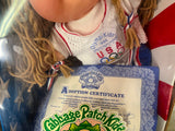 VTG 1996 Cabbage Patch Kids OlympiKids Ava Lori youth girls doll collectable