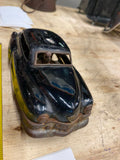 Tin Battery Power Auto Car Cadillac 1950's Toy Japan Lever Switch Window Collect