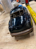 Tin Battery Power Auto Car Cadillac 1950's Toy Japan Lever Switch Window Collect