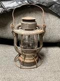 vtg dietz N.Y.N H.&.H. railroad lantern orig glass globe antique 1900s