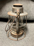 vtg dietz N.Y.N H.&.H. railroad lantern orig glass globe antique 1900s