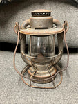 vtg dietz N.Y.N H.&.H. railroad lantern orig glass globe antique 1900s