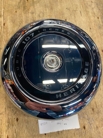 Chrome air Cleaner Cover Assy Harley M8 Milwaukee Eight New T/o Touring Street b