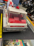 Structo Tow Truck Wrecker 24 Hours Tin Pressed Steel 1960's Nice Shape USA VTG!