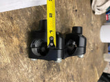 1 1/2 Handlebar Risers Harley chopper Set Screw Top Ape Hanger Bagger Locking