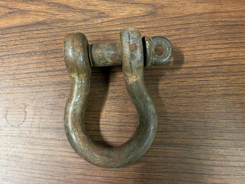 Vtg Made in USA Heavy duty Anchor screw pin Shackle