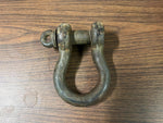 Vtg Made in USA Heavy duty Anchor screw pin Shackle