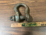 Vtg Made in USA Heavy duty Anchor screw pin Shackle