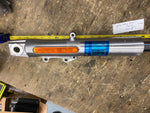Front Fork Tube Slider Left 41mm Harley Touring FLH Bagger Road King 2000^ Glide