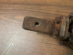 Vtg Made in USA Heavy Duty Steel Hook Ball Receiver Insert Hitch