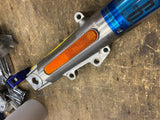 Front Fork Tube Slider Left 41mm Harley Touring FLH Bagger Road King 2000^ Glide