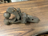 Vtg Made in USA Heavy Duty Steel Hook Ball Receiver Insert Hitch