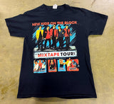 New kids on the block mixtape tour 2019 t shirt short sleeve black Mens sz M