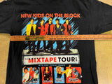New kids on the block mixtape tour 2019 t shirt short sleeve black Mens sz M