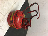 Vintage Red Eagle Manufacturing Safety Spring Handle Opener Oil Gas Can 1/4 gal