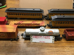 Vint. 8Pc. American Flyer FY PRR Coach 20 Overland Express 30 Baggage Express 40
