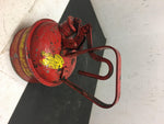 Vintage Red Eagle Manufacturing Safety Spring Handle Opener Oil Gas Can 1/4 gal