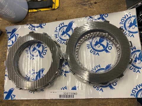 Alto Clutch Kit Ultima 3.35 Open Belt Drive Primary Harley Chopper Plates Set!