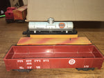 Vint. 8Pc. American Flyer FY PRR Coach 20 Overland Express 30 Baggage Express 40