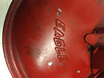 Vtg Red Eagle Safety Spring Handle Opener Oil Gas Metal Tin Can 1/2 gallon