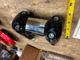 OEM Black 3" Handlebar Risers Harley Fat Bob dyna Sportster Softail Chopper Fact