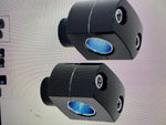 Black 1 1/2 Handlebar Risers Harley dyna Sportster Softail Chopper Motorcycle