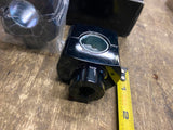 Black 1 1/2 Handlebar Risers Harley dyna Sportster Softail Chopper Motorcycle