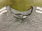 adidas Adicolor Originals Trefoil 3 Stripes Gray T-Shirt Women's Size Small