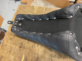 Step-Up Seat Full Lattice Stitch 2004-2005 Dyna Harley Superglide Low Rider FXD