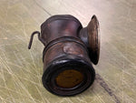 vtg antique Made in USA Universal Lamp CO Auto Lite Brass Miners Lantern light