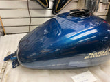 Metalflake Blue Gas Tank Harley Street Road Glide Bagger 2008^ FLH Nice 6 gallon