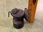vtg antique Made in USA Universal Lamp CO Auto Lite Brass Miners Lantern light