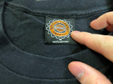 VTG Harley Davidson Double Sided FLSTN T-Shirt Men's Sz M Nostalgia Cow Glide