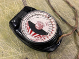 vtg Made in USA Dejur Model 50A Light Meter with strap