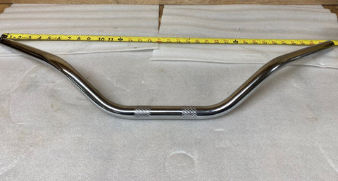 Handlebars Harley 883 1200 1" Low 4" 34" W dimpled Dyna FXR FXD Motorcycle Sport