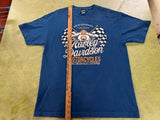 Harley Davidson Proven Performance Graphic T-shirt Blue Mens Size Large