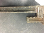 Vintage/antique Trimont MFG Co. 14" adjustable wrench Roxbury, Mass. made in USA