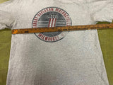 VTG Made in USA Harley Davidson Milwaukee WI Gray Logo T-Shirt Mens Sz L