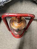 vtg C.T. Ham MFG CO No.0 clipper railroad lantern NY USA Embury No.0 glass globe